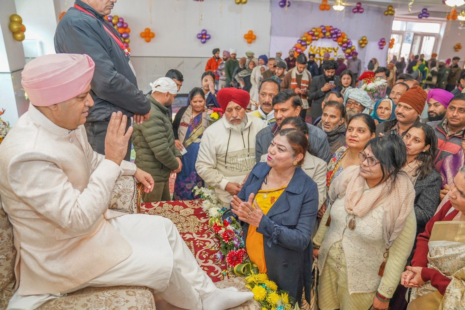 श्रीमहंत देवेन्द्र दास (Devendra Das) जी महाराज का प्रकटोत्सव सादगी और श्रद्धाभाव से मनाया गया