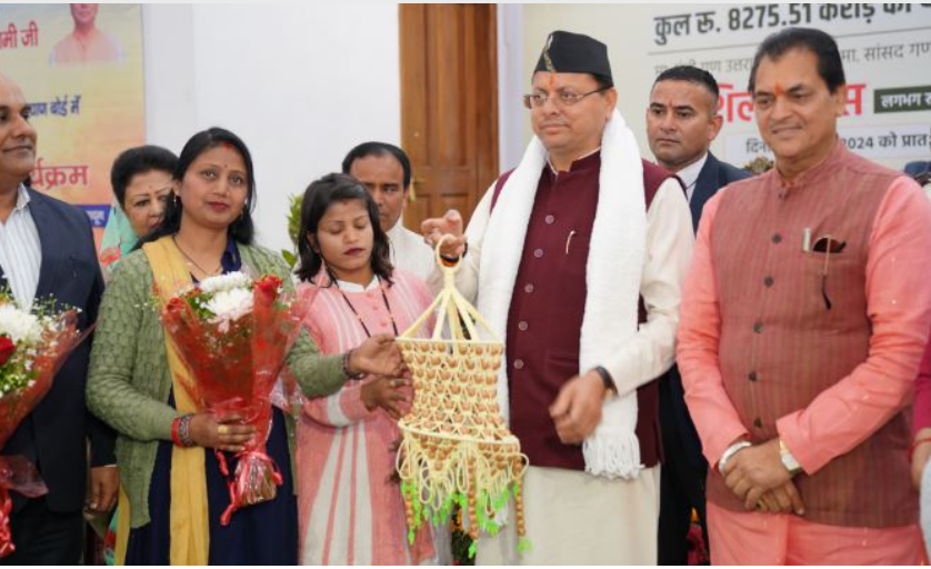 धामी सरकार की बड़ी सौगात, 17 विभागों की 122 योजनाओं का शिलान्यास एवं लोकार्पण