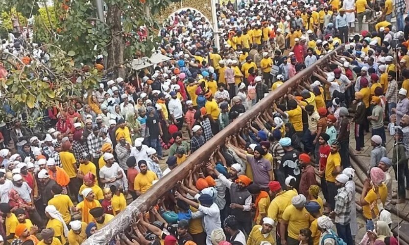 Jhande JI Mela 2024: श्रीझंडेजी के आरोहण की प्रक्रिया शुरू, देखिए LIVE