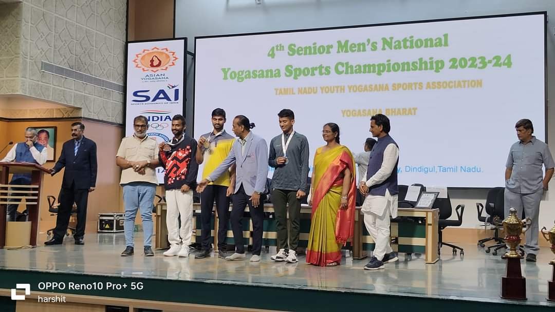 SGRRU के छात्र सुमेर ने राष्ट्रीय योग चैम्पियनशिप में लहराया परचम