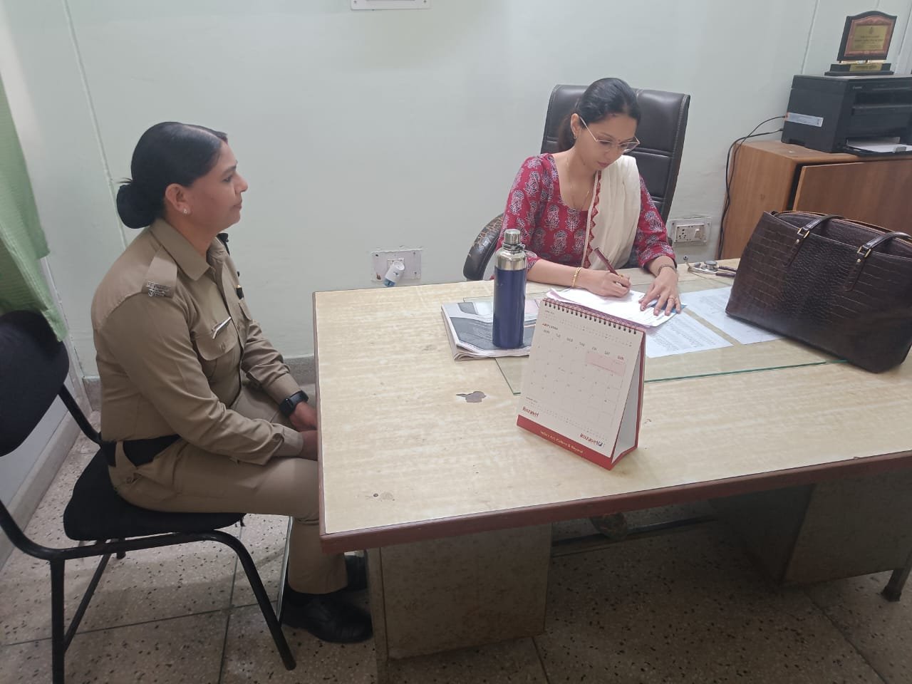 पुलिस कर्मियों के लिये नि:शुल्क चिकित्सा शिविर का आयोजन