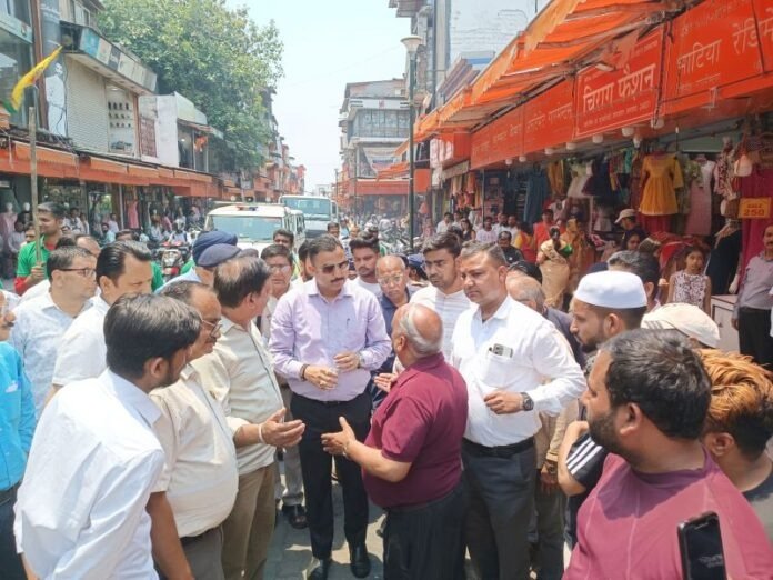 नगर निगम प्रशासन ने चलाया अतिक्रमण हटाओ अभियान