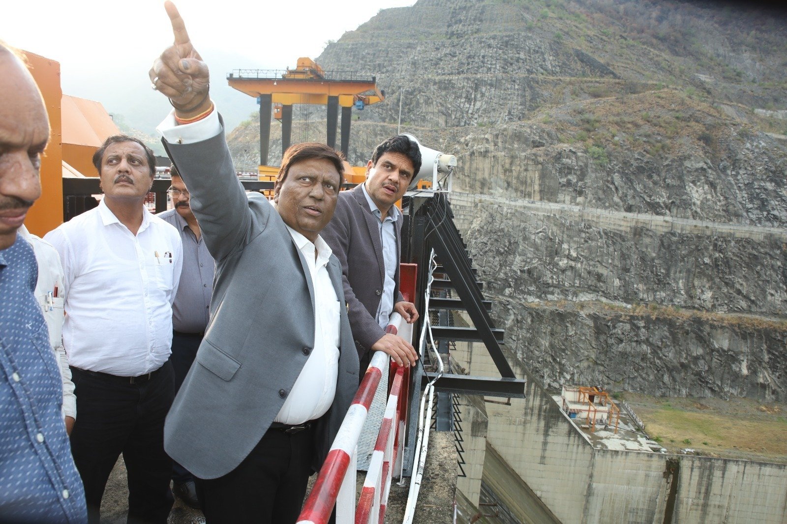 टिहरी हाइड्रो परिसर का दो दिवसीय सघन निरीक्षण