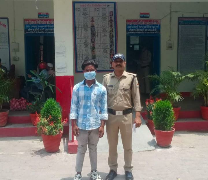 नाबालिक युवती के साथ दुष्कर्म करने वाला गिरफ्तार