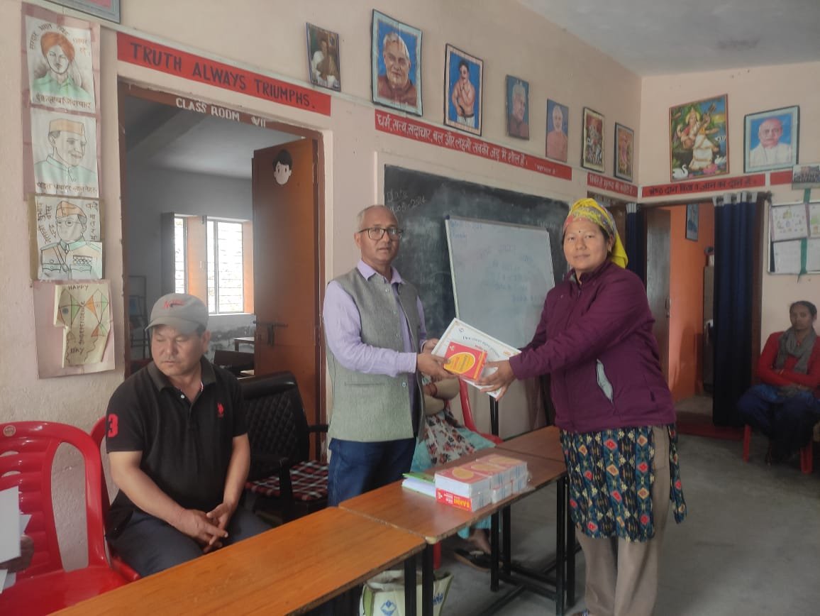 धापा के होनहारों को किया सम्मानित