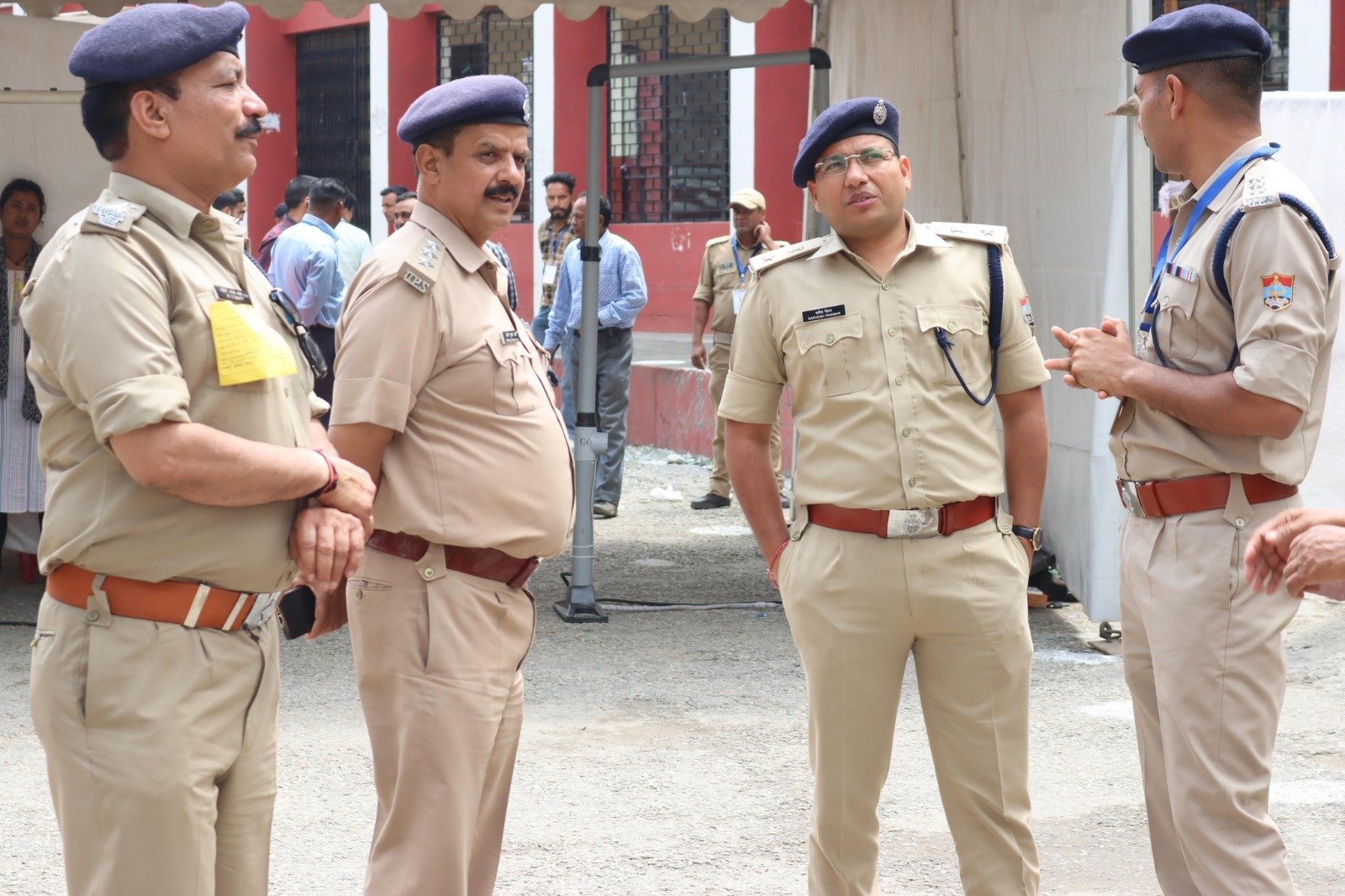 स्वयं मतगणना स्थल परिसर में मौजूद रहे पुलिस अधीक्षक