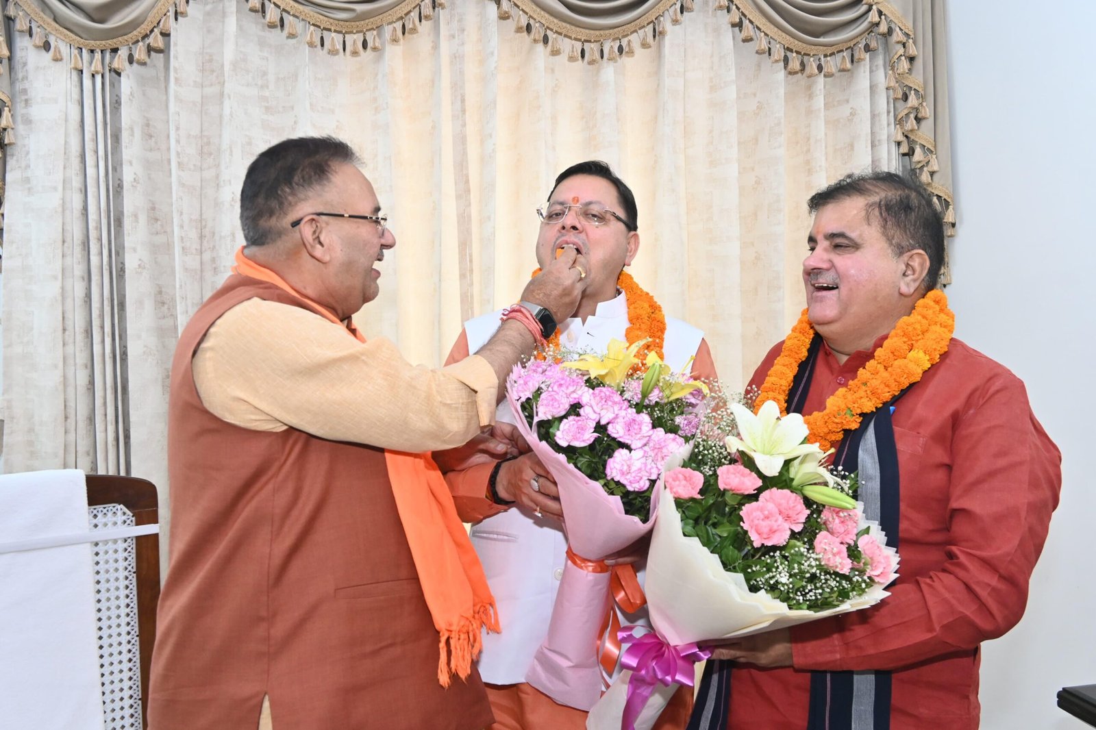 कृषि मंत्री ने तीसरी बार देवभूमि उत्तराखंड में जीत पर दी बधाई