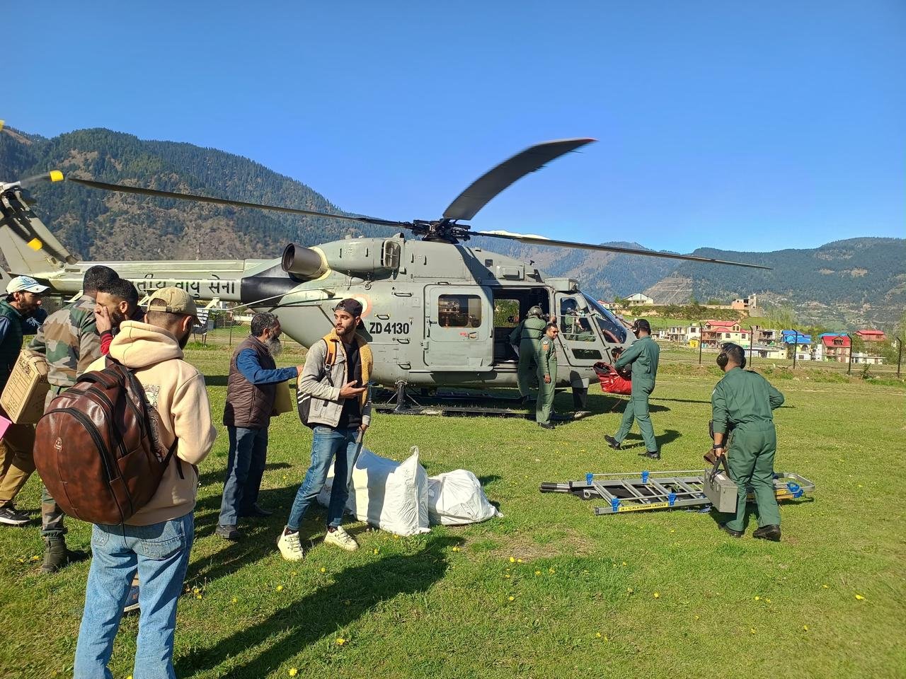 नागरिक सहायता में सबसे आगे रही भारतीय वायुसेना