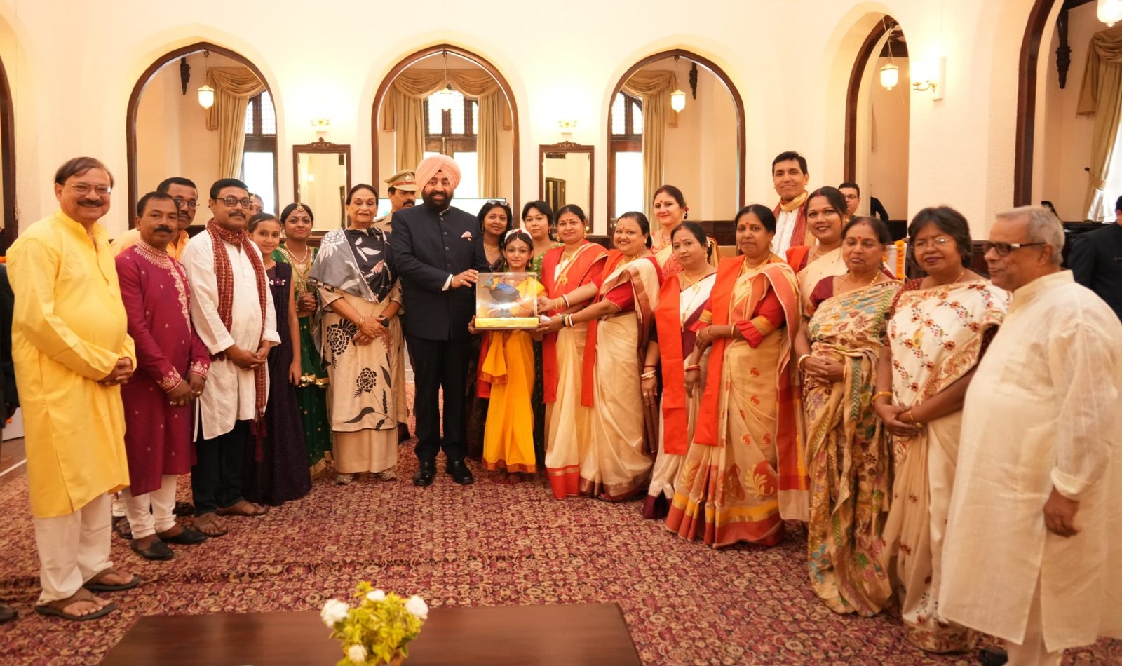 राजभवन में मनाया गया पश्चिम बंगाल राज्य का स्थापना दिवस