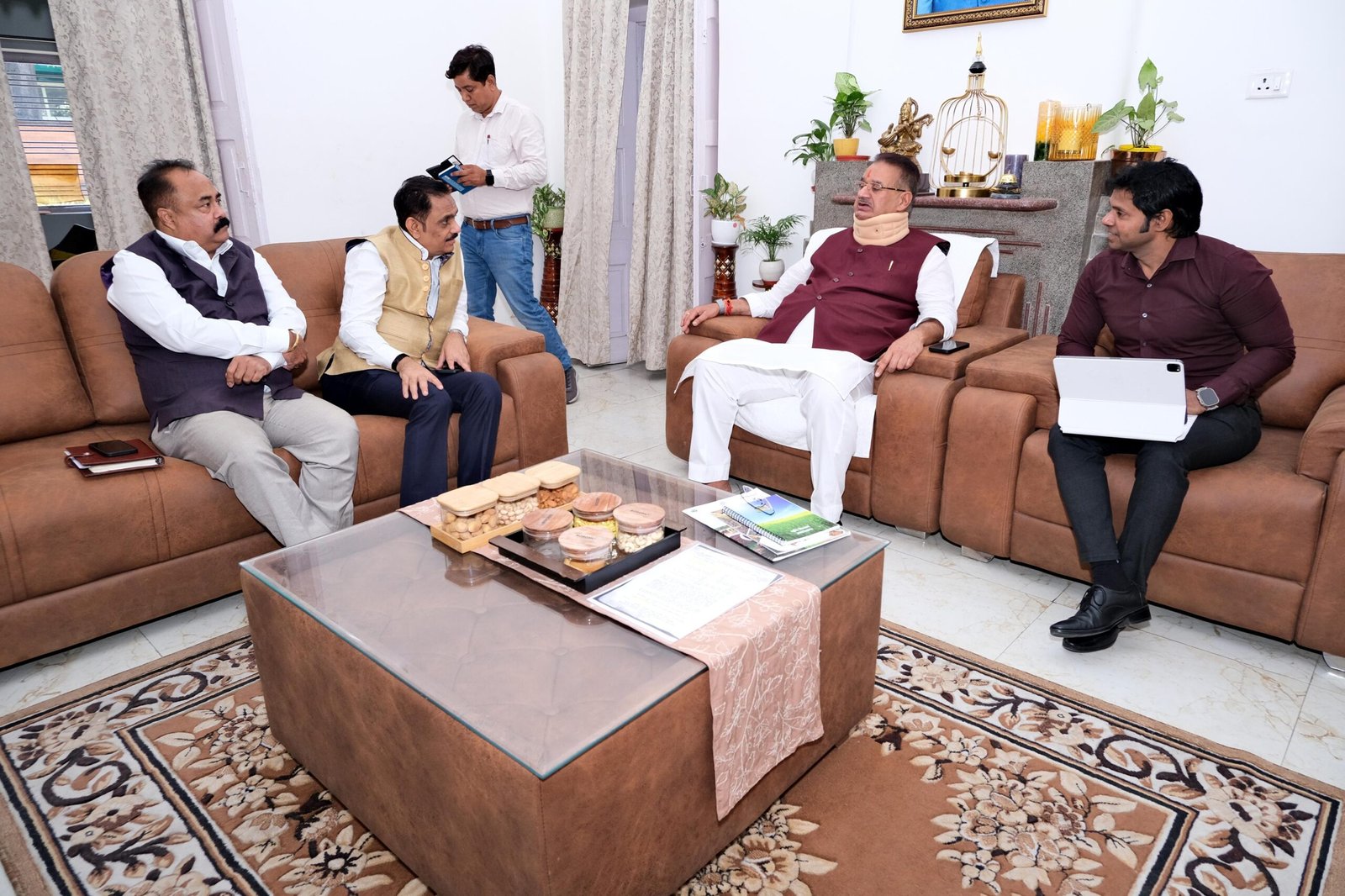 अडानी गुप्र के प्रतिनिधि मण्डल ने की कृषि मंत्री से मुलाकात