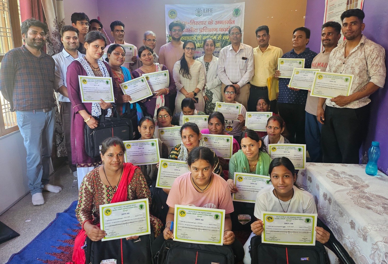 हर्बल नवाचारों के माध्यम से समुदायों को सशक्त बनाने पर प्रशिक्षण