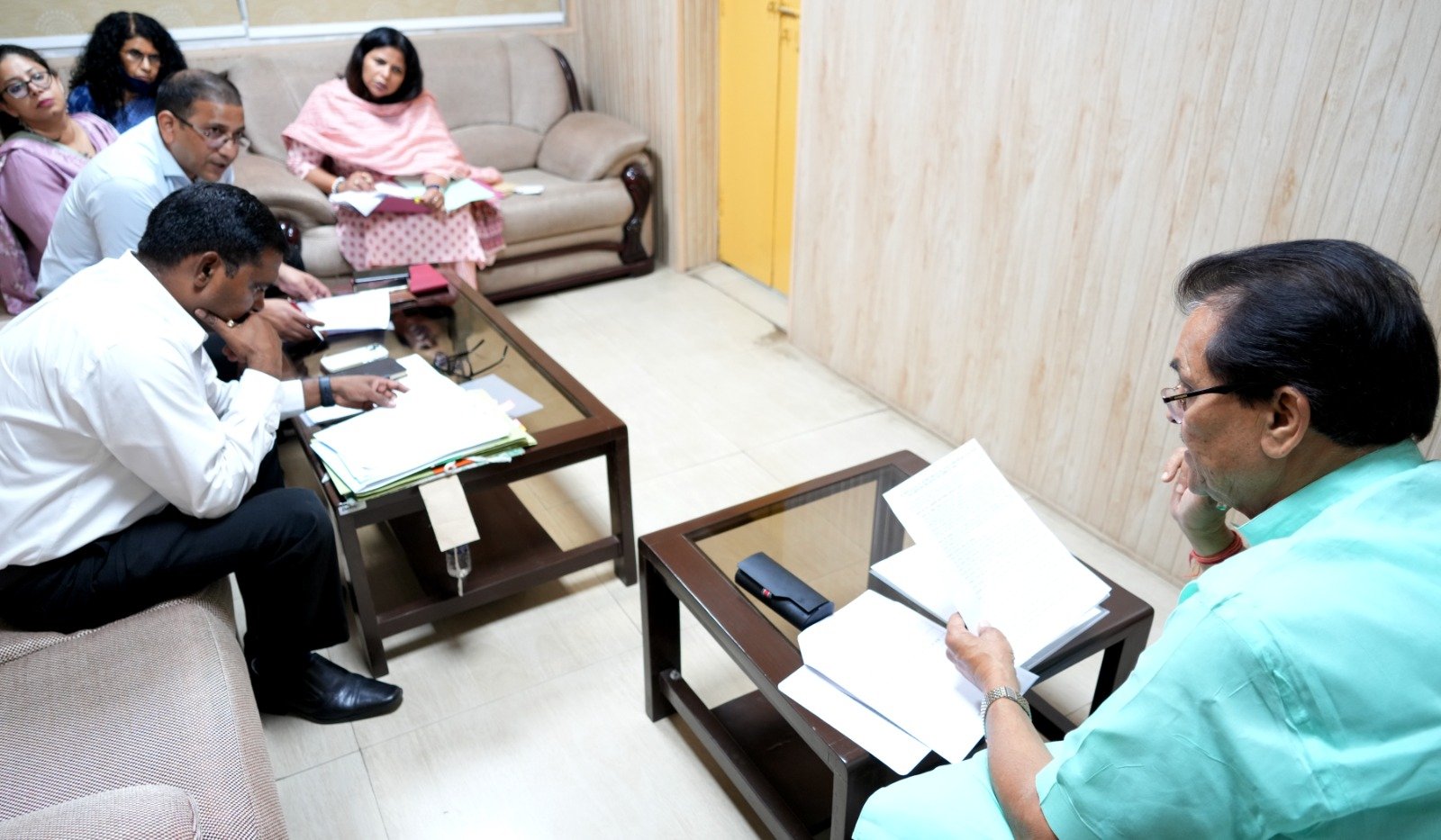 मंत्री मंडलीय उप समिति की पहली बैठक आयोजित