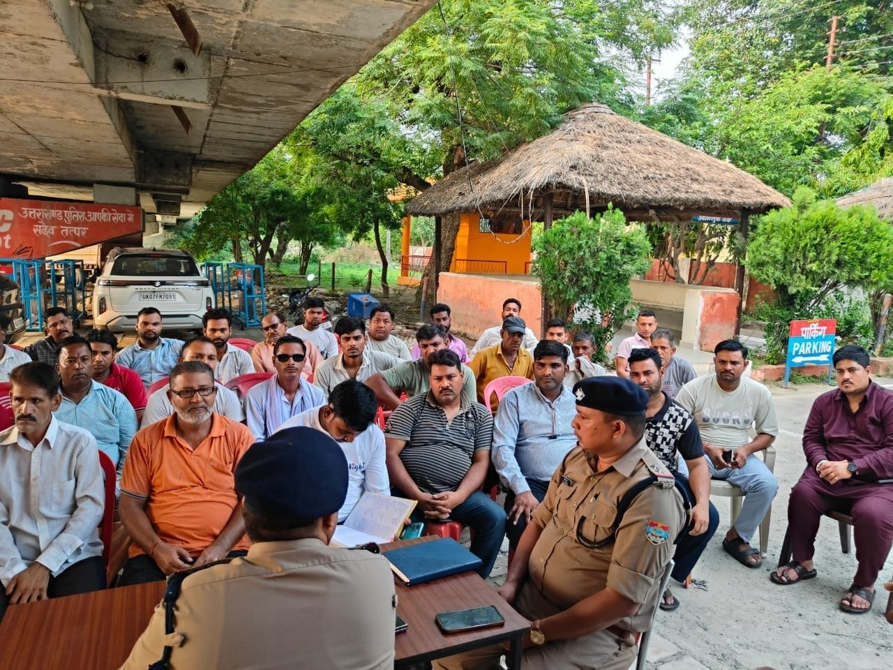 कांवड़ यात्रा मार्ग में पड़ने वाले होटल ढाबा संचालकों के साथ बैठक आयोजित