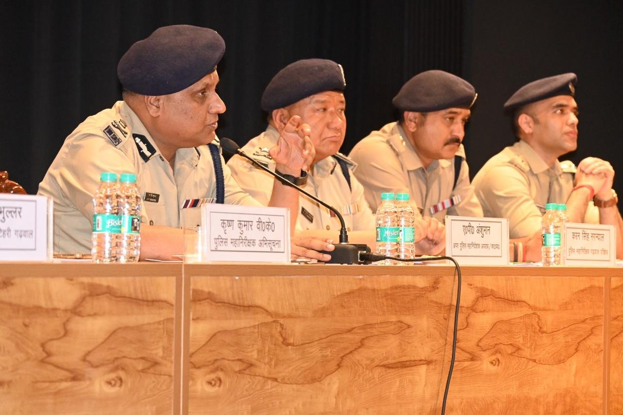 कांवड मेले में नियुक्त पुलिस बल को किया ब्रीफ