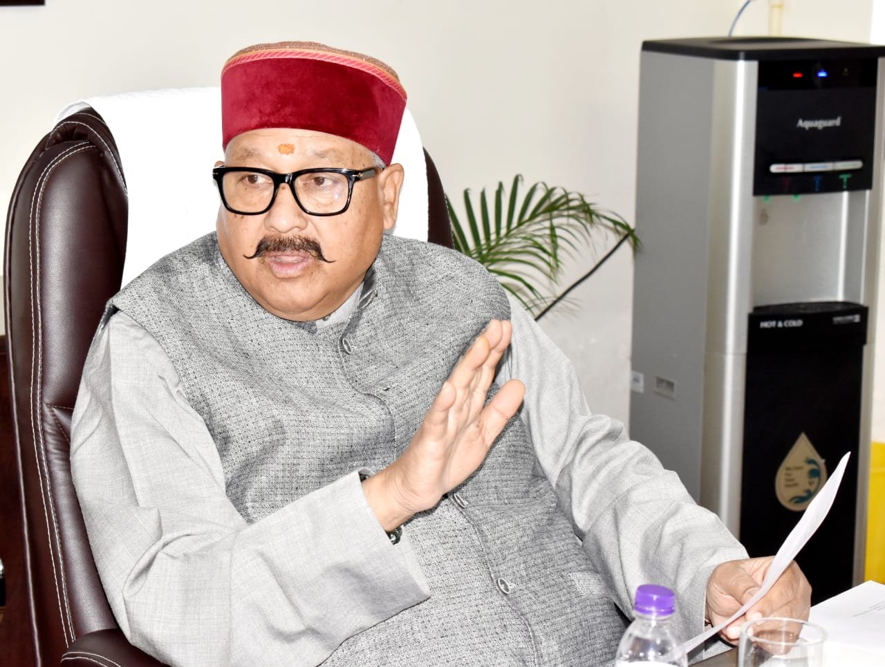 हंस फाउंडेशन द्वारा प्राचीन मंदिर को क्षति पहुंचाने पर मंत्री ने दिये जांच के निर्देश