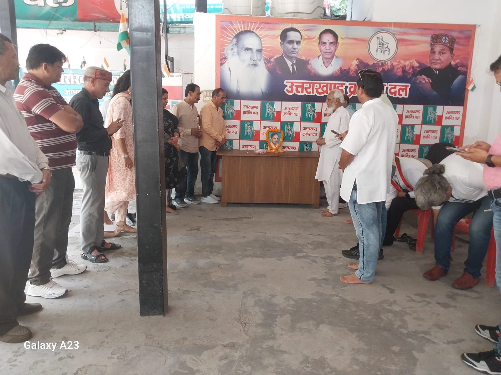 उत्तराखंड क्रांति दल ने किया विपिन दा को याद