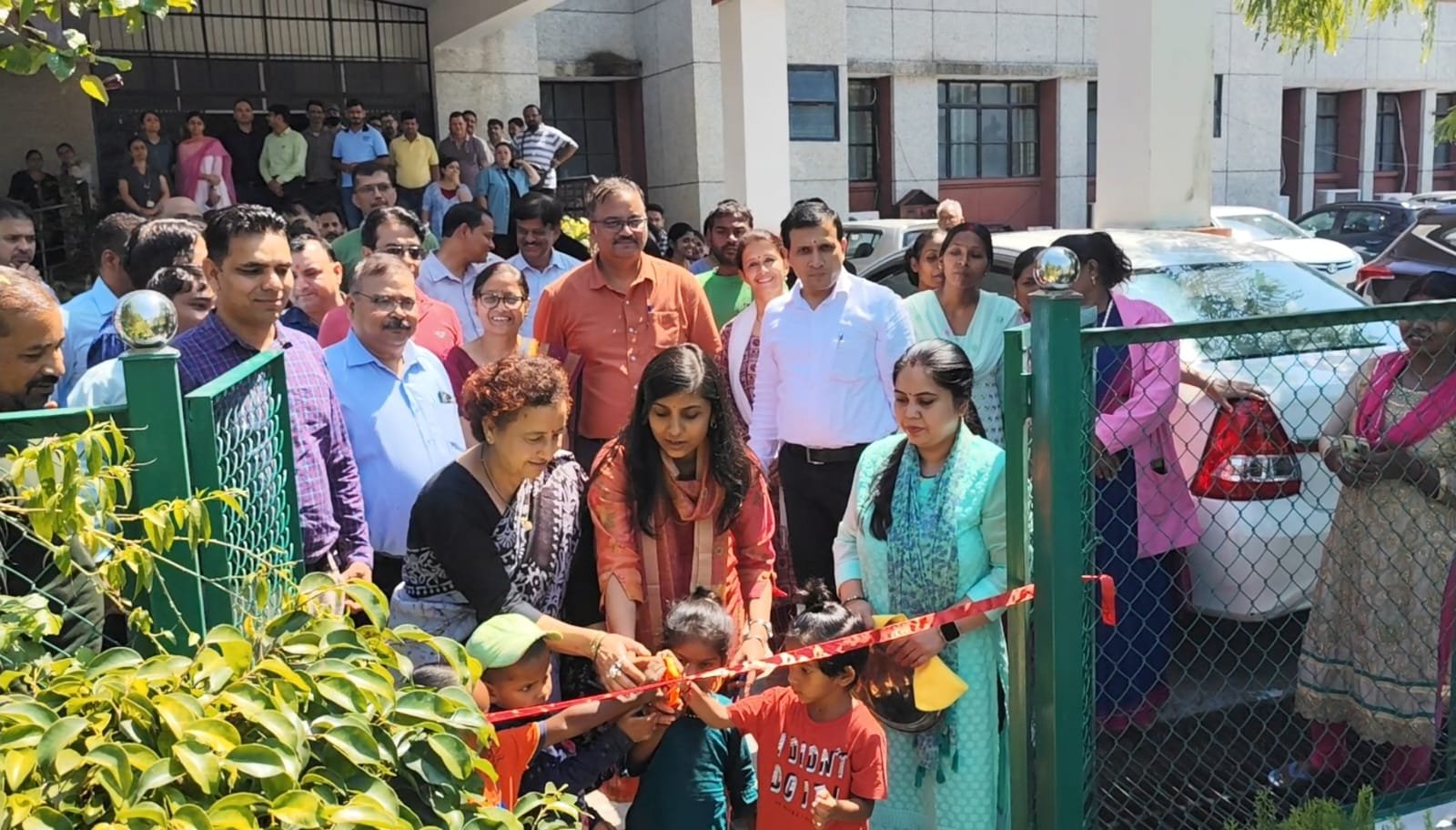 स्वास्थ्य महानिदेशालय परिसर में “हेल्थ थीम पार्क“ का अनावरण