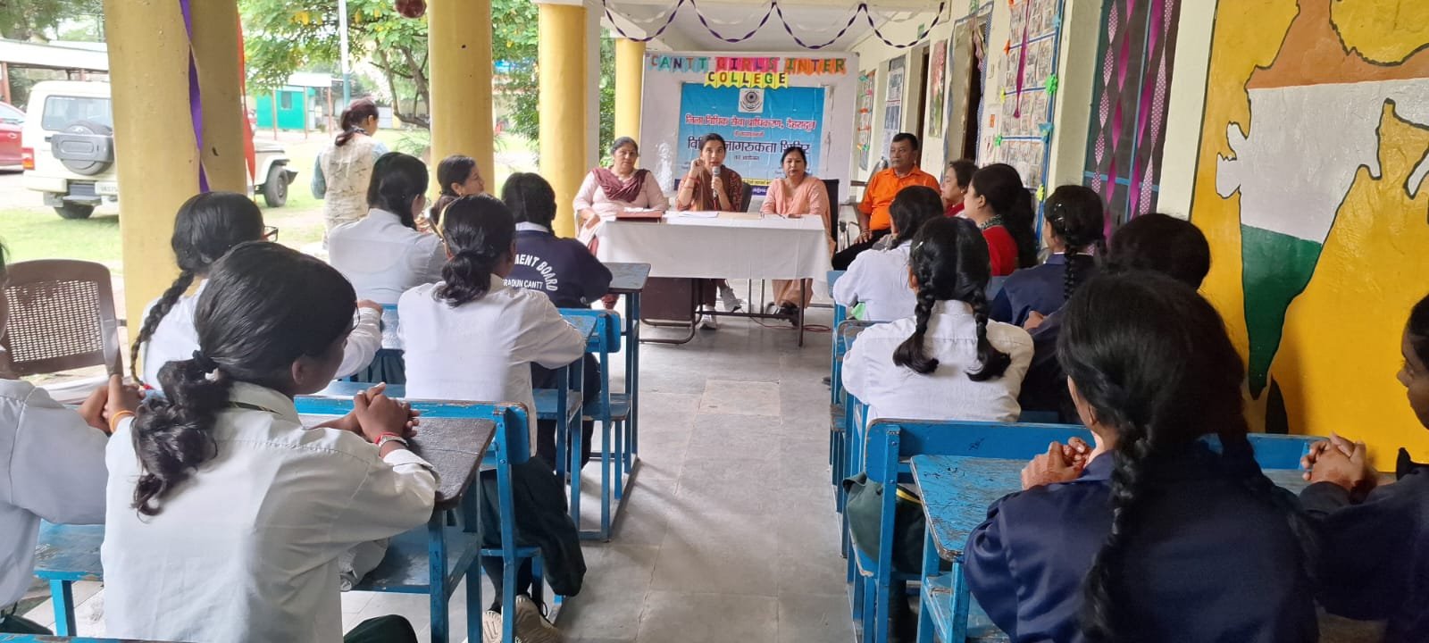 इंटर कॉलेज में आयोजित हुआ जागरूकता शिविर