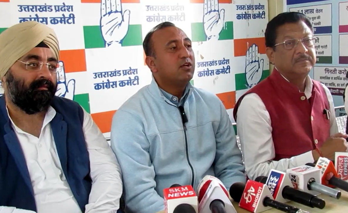 केदारनाथ उपचुनाव में कांग्रेस प्रत्याशी की भारी मतो से विजय सुनिश्चितः नवीन जोशी