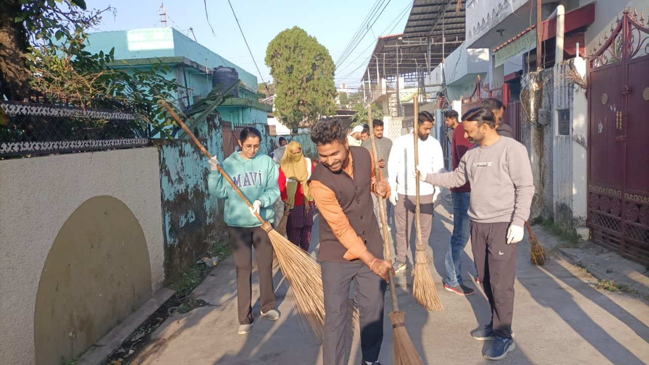 एक कदम स्वच्छता की ओर कार्यक्रम का आयोजन