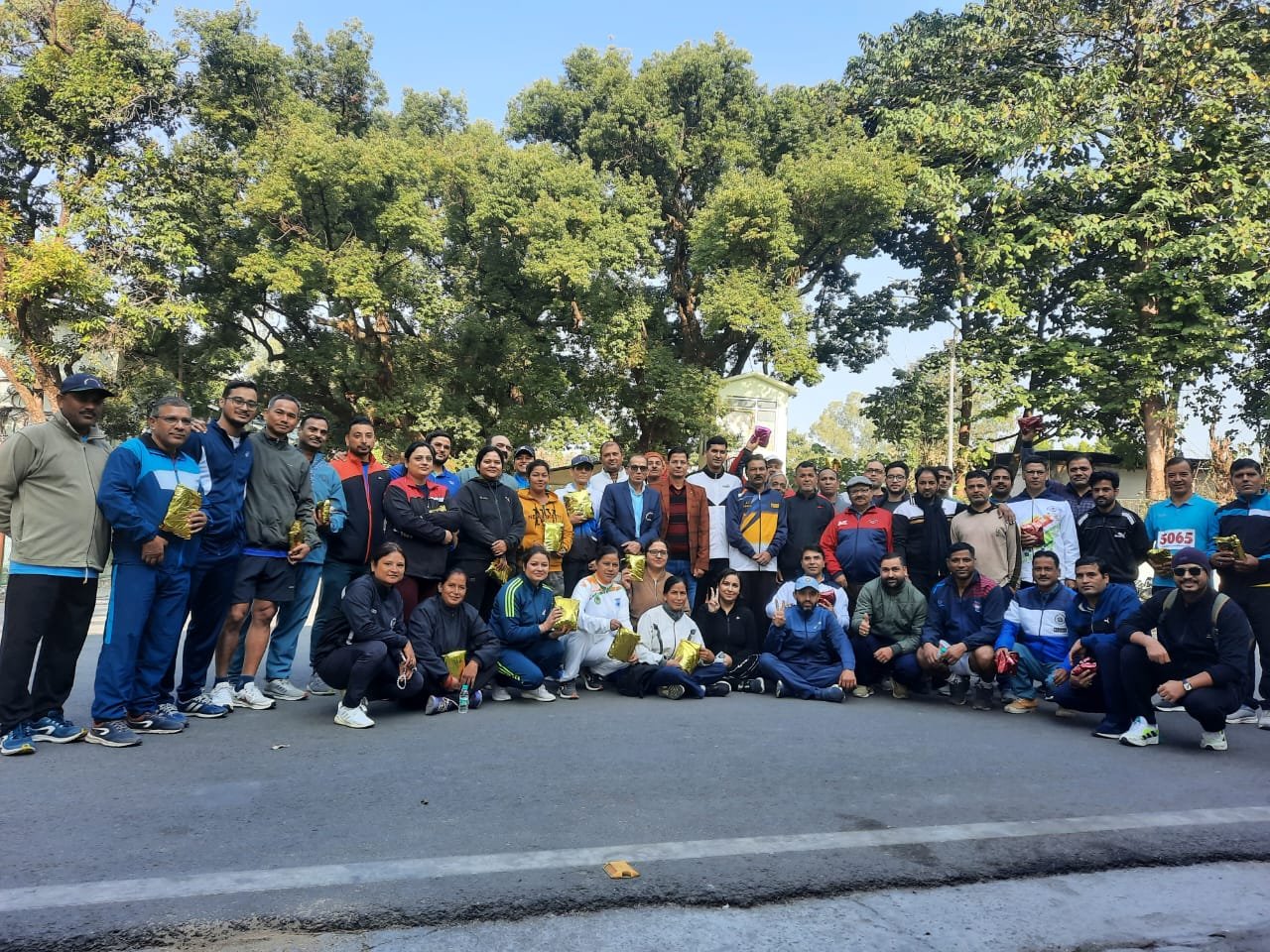 रन फॉर हेल्थ प्रतियोगिता का आयोजन