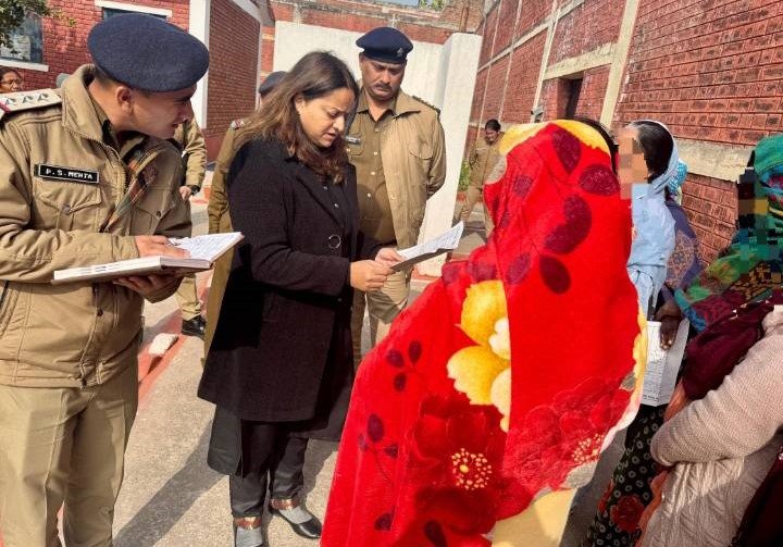 सचिव जिला विधिक सेवा प्राधिकरण ने किया जिला कारागार का निरीक्षण