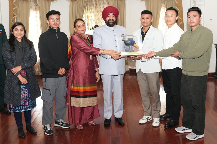 राजभवन में मनाया गया मेघालय, मणिपुर और त्रिपुरा का स्थापना दिवस