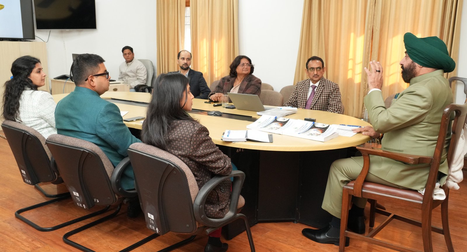 ‘‘वन यूनिवर्सिटी-वन रिसर्च’’ योजना के तहत चल रहे शोध कार्य की प्रगति पर प्रस्तुतीकरण