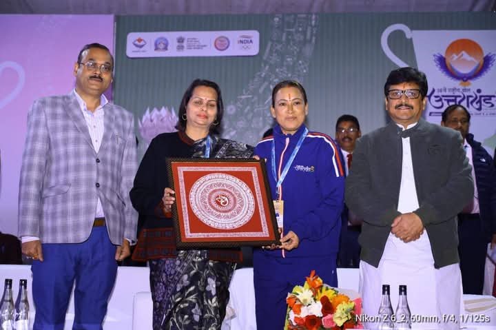 योगासना प्रतियोगिता का शुभारंभ