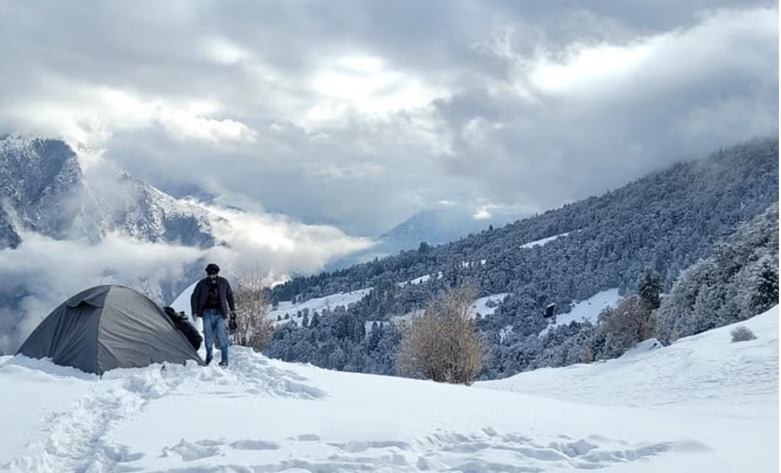 बर्फ से सराबोर हुईं देवभूमि की वादियां…हर्षिल, औली और चकराता में दिखा जन्नत सा नजारा