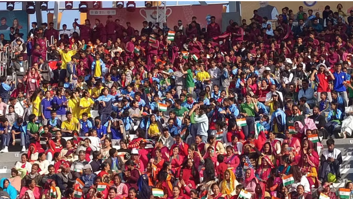 38वें राष्ट्रीय खेलों का समापन समारोह: स्टेडियम पहुंची मैरी कॉम, थोड़ी देर में हल्द्वानी पहुंचेंगे गृहमंत्री