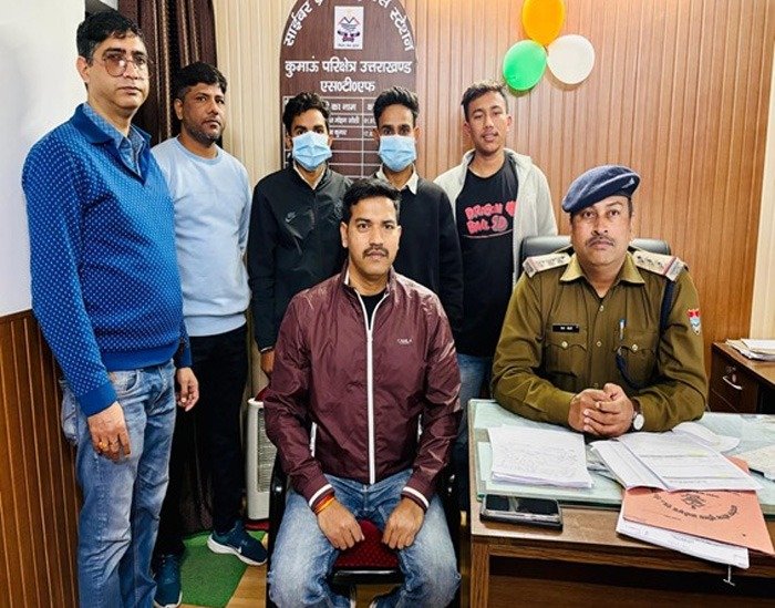एसटीएफ ने साईबर ठगी के सरगना सहित दो को किया गिरफ्तार