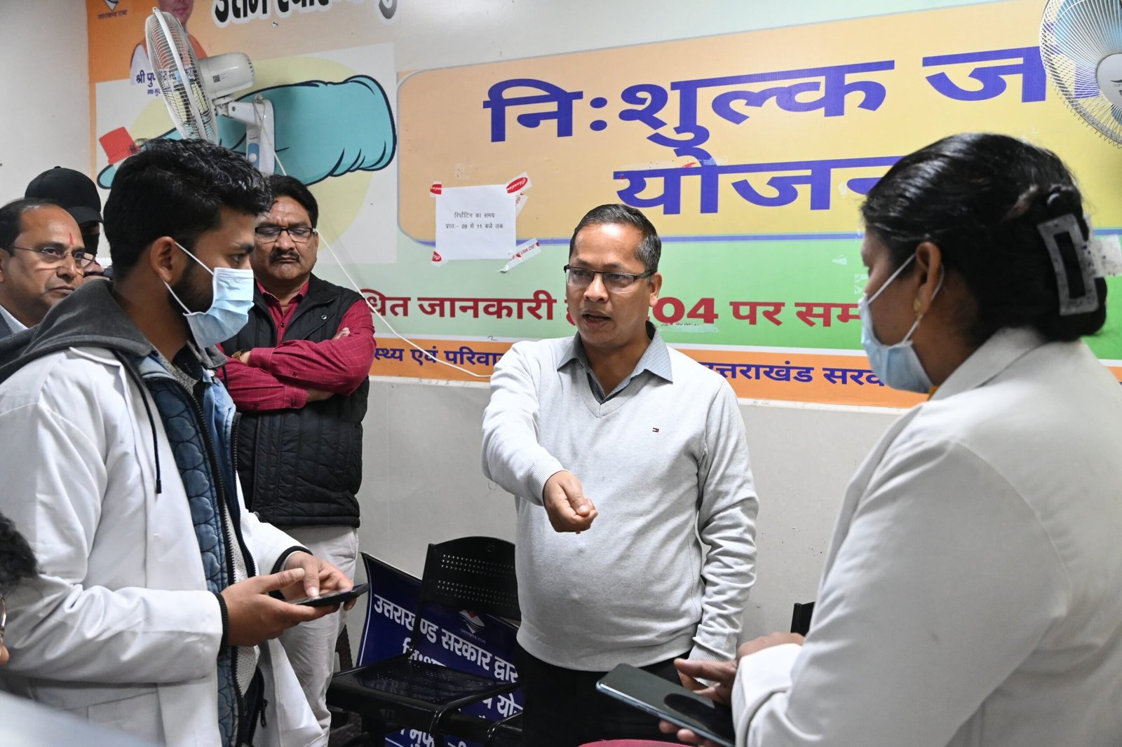 उप जिलाधिकारी ने किया कोरोनेशन का औचक निरीक्षण