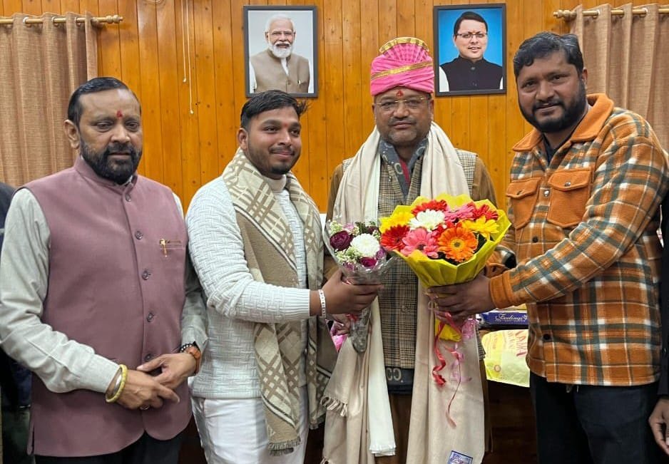 राष्ट्रीय वाल्मिकी क्रांतिकारी मोर्चा ने किया महापौर का स्वागत