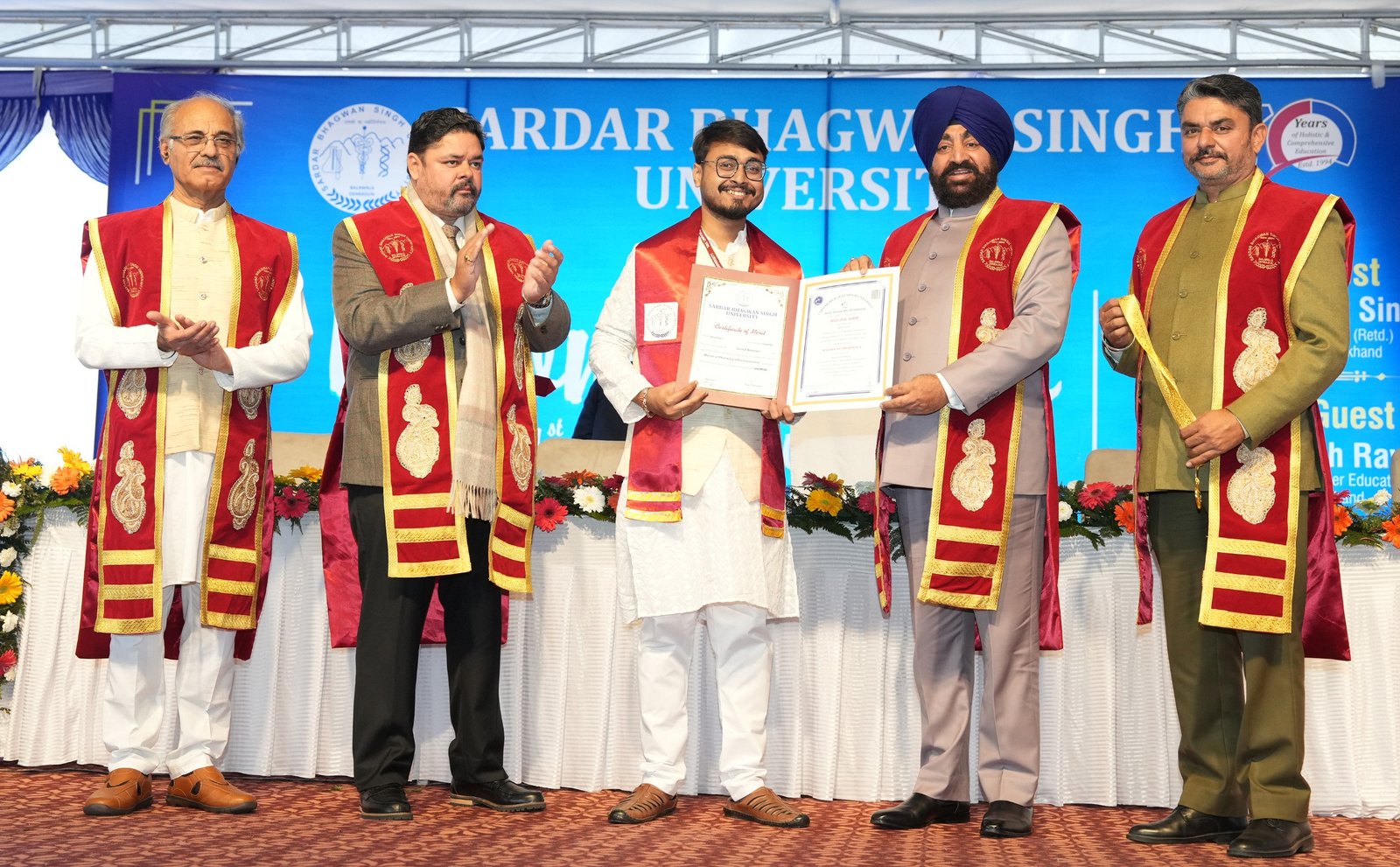 सरदार भगवान सिंह विश्वविद्यालय का प्रथम दीक्षांत समारोह आयोजित