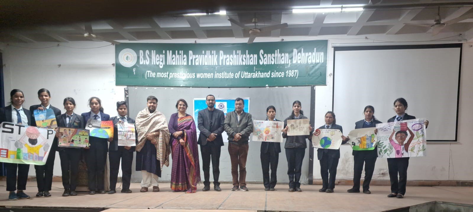 लीगल अवेयरनेस प्रोग्राम के तहत पोस्को पर पॉलिटेक्निक की छात्राओं का किया गया मार्गदर्शन