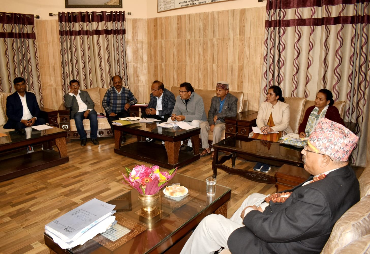 सिंचाई मंत्री ने दिए आवश्यक निर्देश