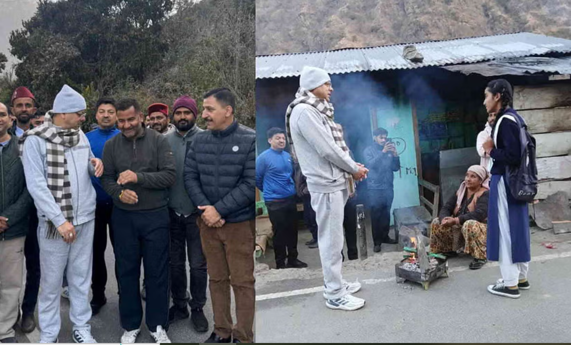 जौनसार बावर के दो दिवसीय दौरे पर मुख्यमंत्री, मॉर्निंग वॉक के साथ लोगों से की मुलाकात