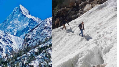 गोमुख-केदारताल ट्रेक के लिए पर्वतारोहियों को करना होगा अभी इंतजार, 20 फीट ऊंचे ग्लेशियर हैं पड़े