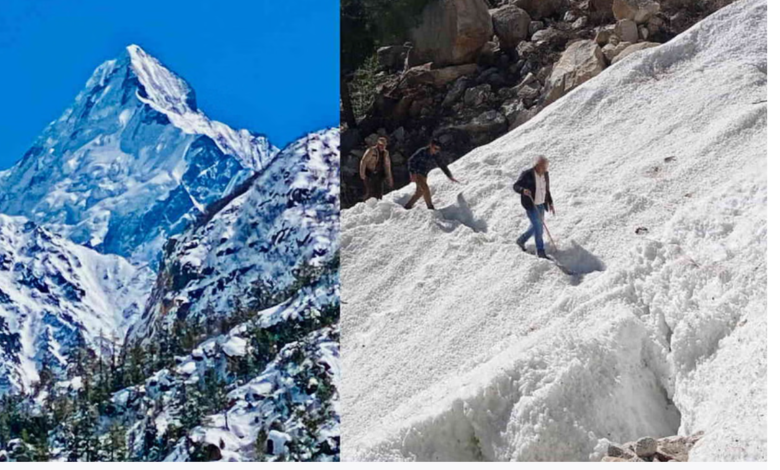 गोमुख-केदारताल ट्रेक के लिए पर्वतारोहियों को करना होगा अभी इंतजार, 20 फीट ऊंचे ग्लेशियर हैं पड़े गोमुख-केदारताल ट्रेक के लिए पर्वतारोहियों को करना होगा अभी इंतजार, 20 फीट ऊंचे ग्लेशियर हैं पड़े