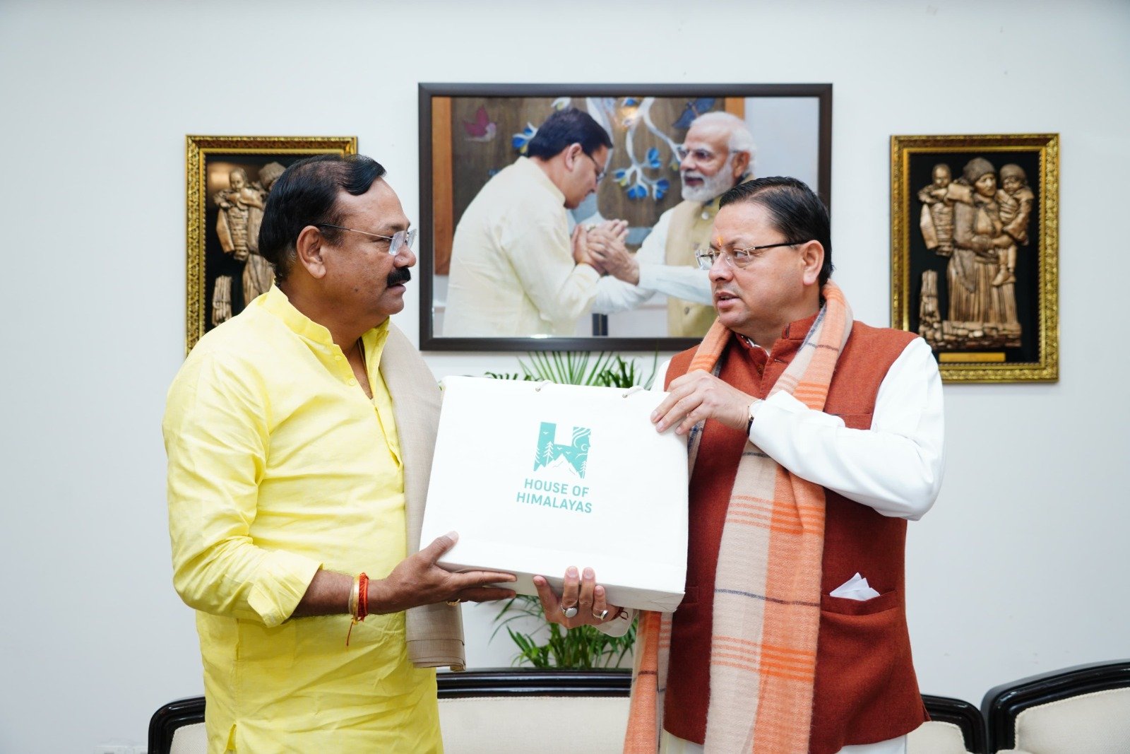 चाहर ने की सीएम से मुलाकात