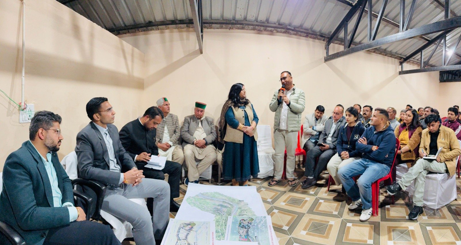 जिलाधिकारी ने किया हनोल में रात्रि प्रवास