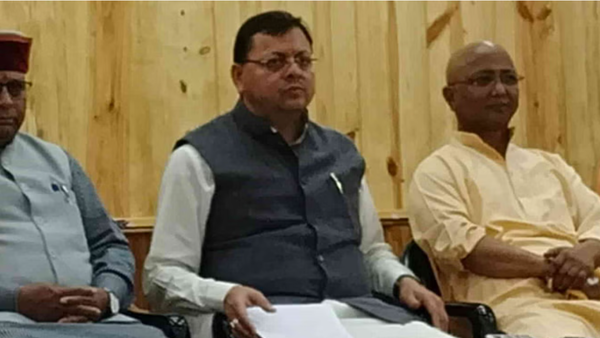 धामी सरकार के तीन साल…पत्रकारवार्ता कर रहे सीएम, बोले- जनहित में पार्टी ने लिए साहसिक निर्णय