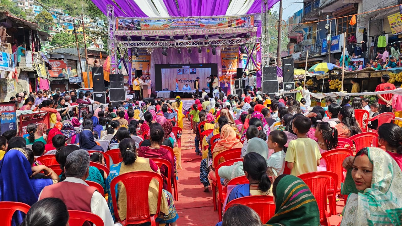 मुख्यमंत्री पुष्कर सिंह धामी ने वर्चुअल माध्यम से कर्णप्रयाग (चमोली) में आयोजित बैसाखी धार्मिक पर्यटन, सांस्कृतिक एवं विकास मेला-2025 को संबोधित