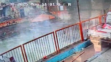 भीमगोडा मंदिर पर भूस्खलन, पौराणिक शिवलिंग क्षतिग्रस्त