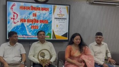 DM सविन बंसल को किया गया सम्मानित