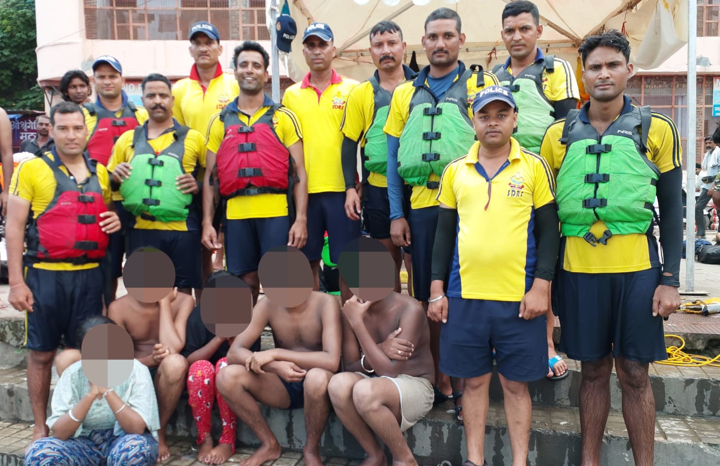 कांवड़ मेला- हरिद्वार में एक ही परिवार के 05 डूबते लोगो का SDRF ने किया रेस्क्यू