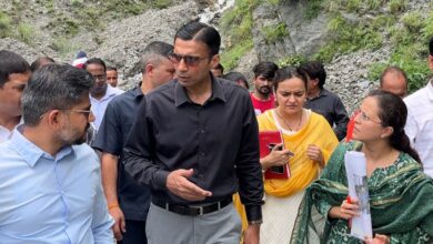 ग्राउंड जीरो से डीएम ने वापिस लौटते ही आपदा में प्रदत्त विशेष शक्तियों के अन्तर्गत स्टेबलाईजेशन का किया आदेश जारी