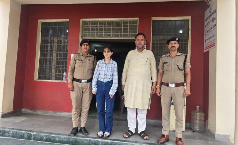 थाना सेलाकुई पुलिस ने किया गुमशुदा महिला को हरियाणा के जगाधरी से सकुशल बरामद