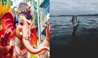 हरिद्वार कनखल में गणेश विसर्जन के दौरान हादसा, युवक गंगा में बहा